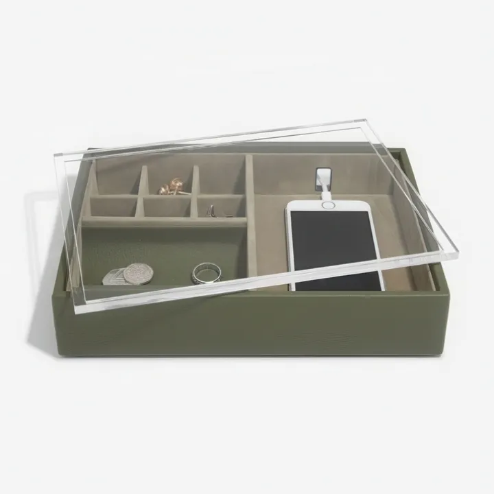 Accessoarlåda med lock, Stackers