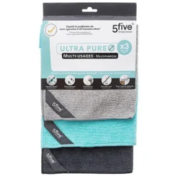 Allrengöringstrasor i mikrofiber 3-pack, 40x30cm, Mix