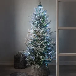 Appstyrd julgransbelysning