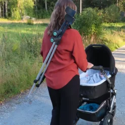 Axelrem till krycka