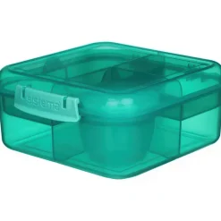 Bentobox med 5 fack och burk 1,25L, Sistema