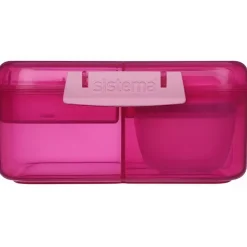 Bentobox med 5 fack och burk 1,25L, Sistema