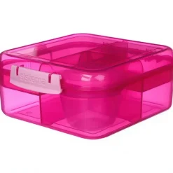 Bentobox med 5 fack och burk 1,25L, Sistema