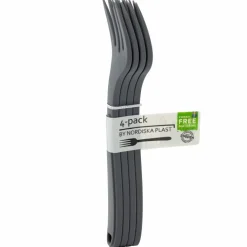 Bestick i ECO-plast, 4-pack