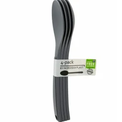 Bestick i ECO-plast, 4-pack