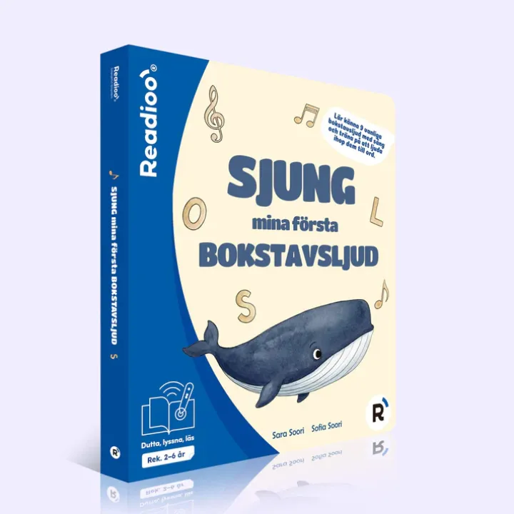 Bok till läspennan Readioo: Upptäck bokstäver
