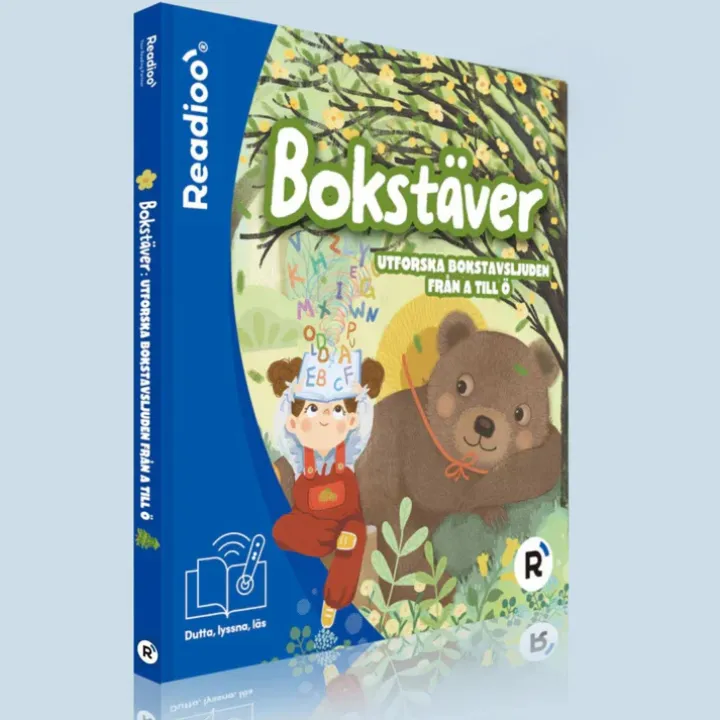 Bok till läspennan Readioo: Upptäck bokstäver
