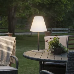 Bordslampa till uteplatsen