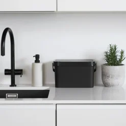 Bordspapperskorg med handtag 5L, SmartStore