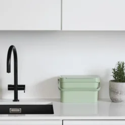 Bordspapperskorg med handtag 5L, SmartStore