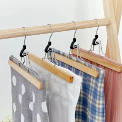 Byxgalge i trä 3-pack