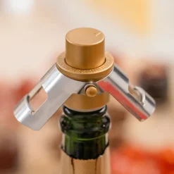 Champagnekork med pump