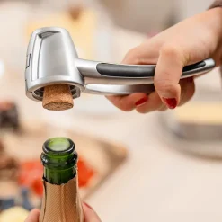 Champagneöppnare med bra grepp