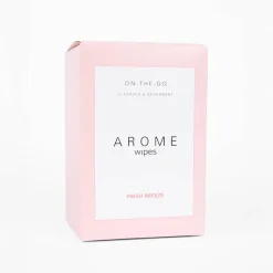Deo wipes, Arome, 10-pack
