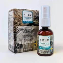 Desinfektionsspray för djur, Xinix FreeBact Surface