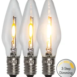 Dimbara led-ljus till ljusstake 5-pack