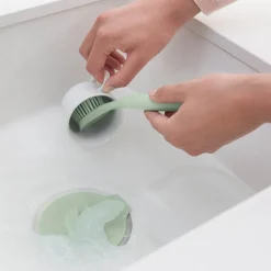 Diskborste med sugproppsfäste, Brabantia