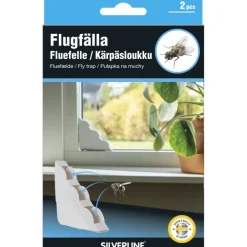 Diskret flugfångare till fönster 2-pack
