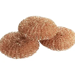 Disksvamp i koppar 3-pack