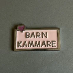 Dörrskylt, barnkammare