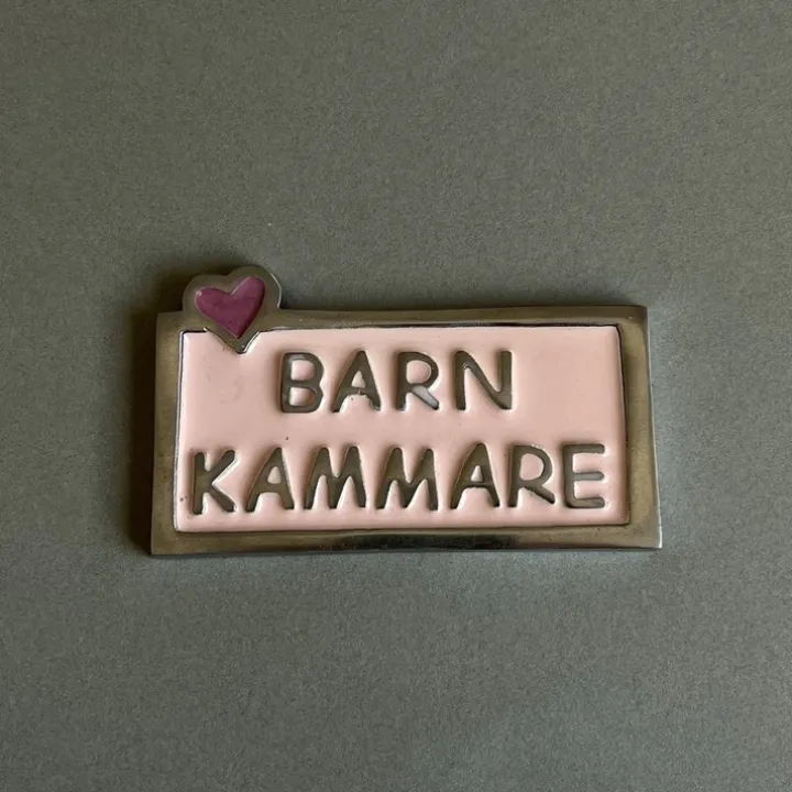 Dörrskylt, barnkammare