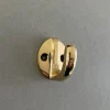 Enkelkrok, Mini, EXMEZ, H 3,3 cm, Mässing