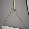Enkel skolkrok i mässing, 8cm