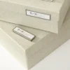 Etiketthållare i metall 4-pack, Bigso
