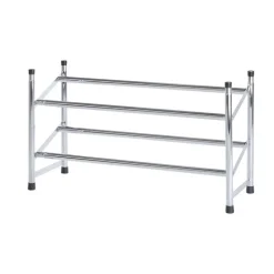 Expanderbar skohylla, 62-119cm