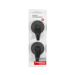 Extra stark magnetkrok 2-pack, Svart