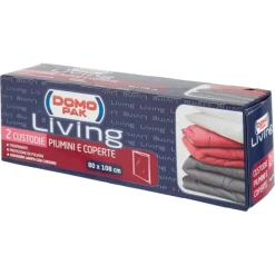 Extra stor klädpåse i plast 2-pack