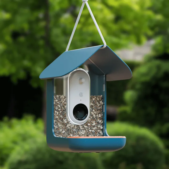 Fågelmatare med kamera, Birdbuddy