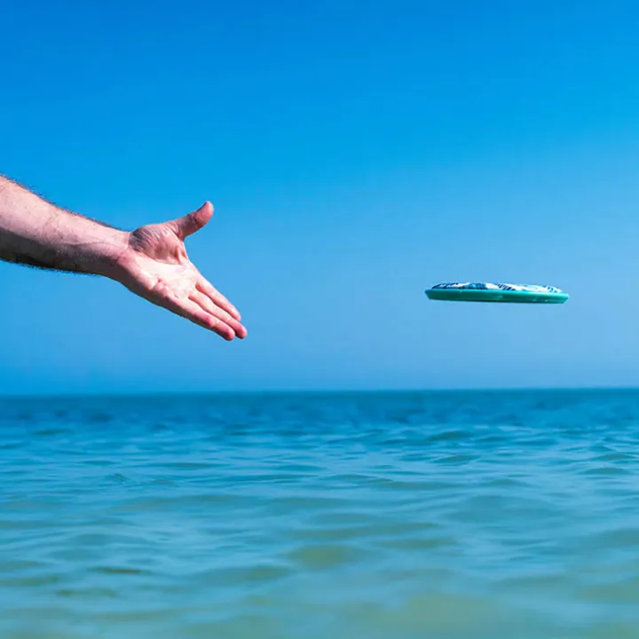 Flytande frisbee Waboba