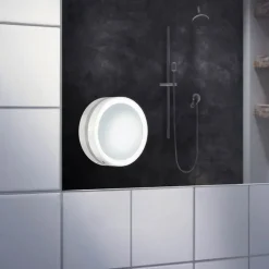 Förstoringsspegel med belysning, Smedbo