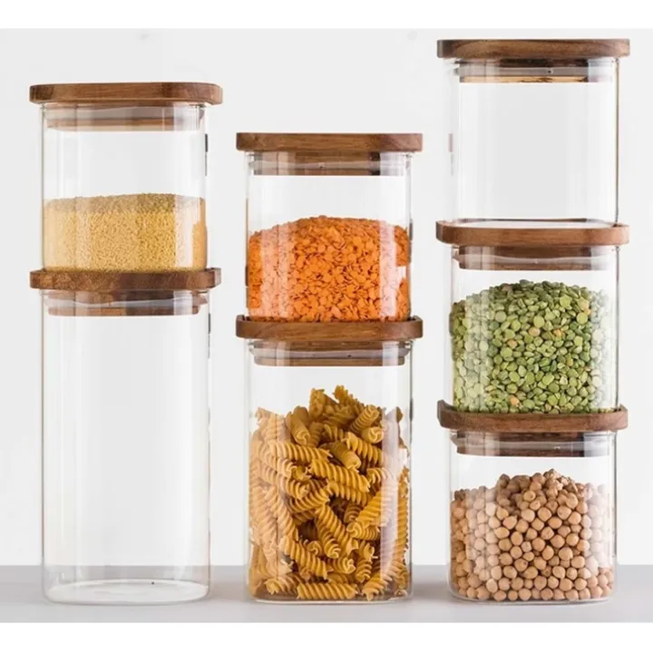 Förvaringsburk i glas 1,3L, 5five