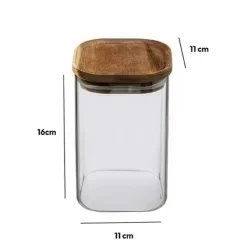 Förvaringsburk i glas 1L, 5five