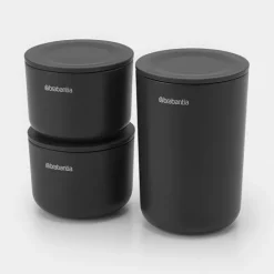 Förvaringsburk med lock 3-pack, Brabantia