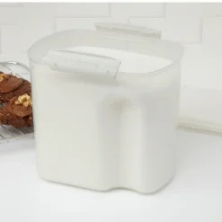 Förvaringsburk med smart grepp och skopa 2,4L, Sistema