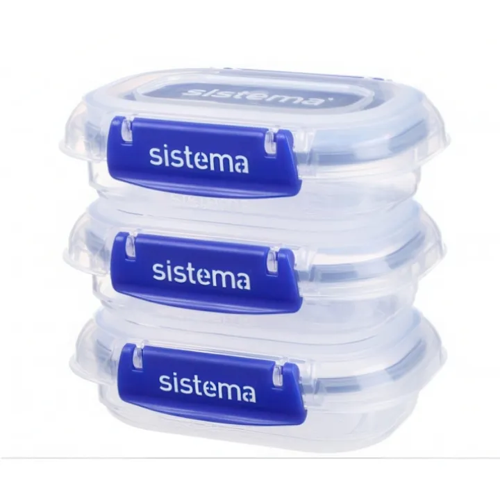 Förvaringsburk mini 3-pack 0,18L, Sistema