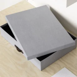 Förvaringslåda A3, Sverker canvas, Bigso