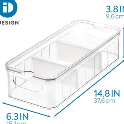 Förvaringslåda för kylskåp, 38,1x16,5cm, iDesign