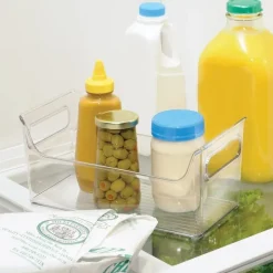 Förvaringslåda i plast med handtag