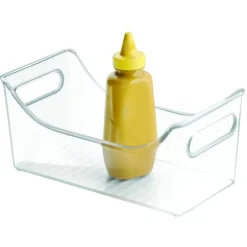 Förvaringslåda i plast med handtag