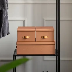 Förvaringslåda set om 3, Inge Restore, Bigso