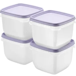 Fryslåda 0,75L 4-pack, SmartStore
