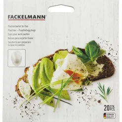 Äggpocheringspåsar 20-pack