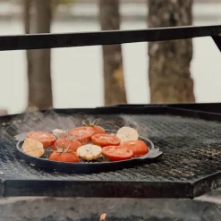 Gjutjärnspanna till grillen