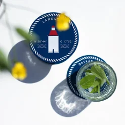 Glasunderlägg i silikon