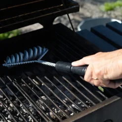 Grillborste i rostfritt stål