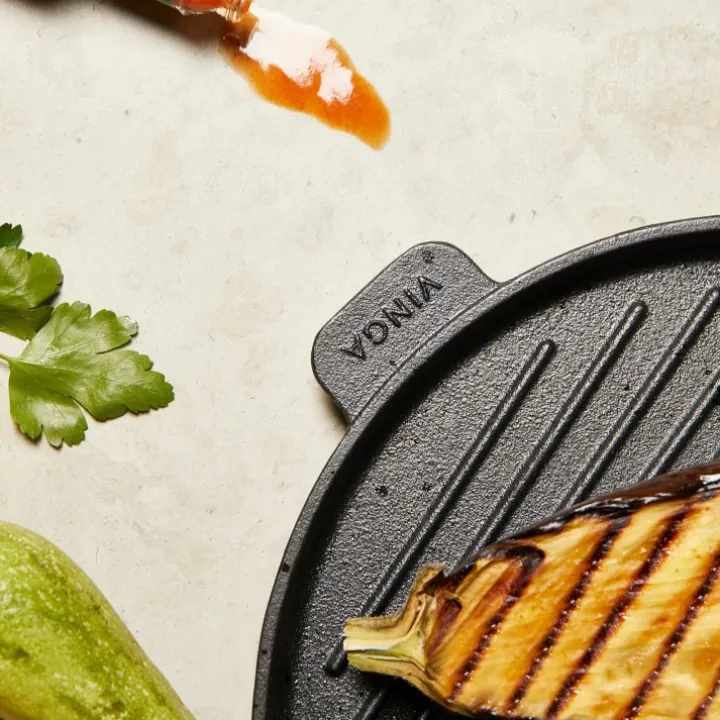 Grillpanna i gjutjärn